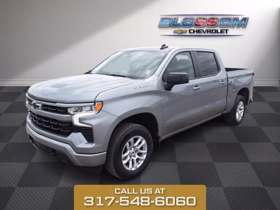 2026 Sterling Gray Metallic Chevrolet Silverado 1500 RST 4X4 Truck