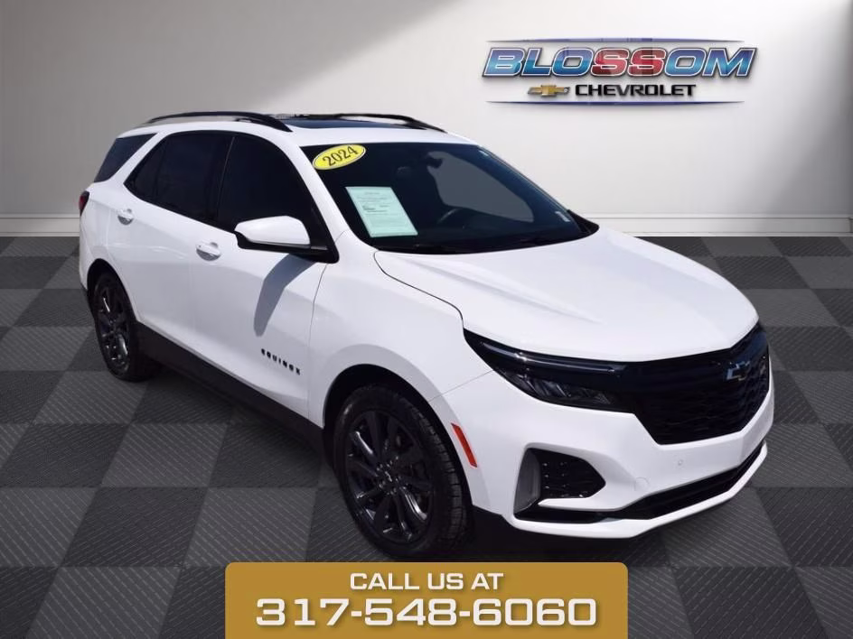 2024 Summit White Chevrolet Equinox RS FWD SUV