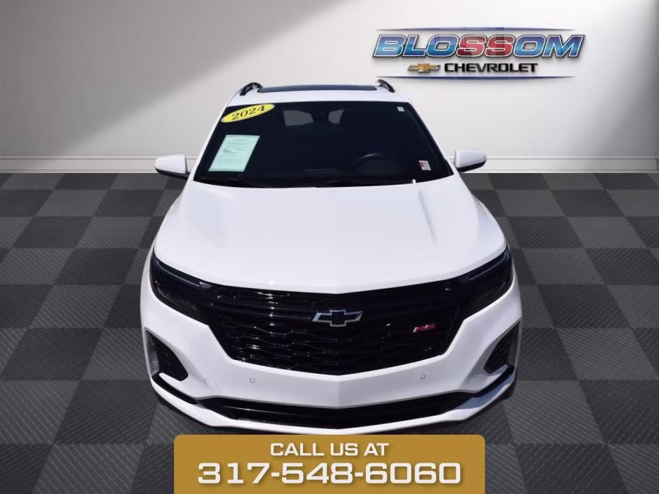 2024 Summit White Chevrolet Equinox RS FWD SUV