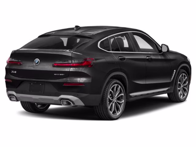 2024 Black Sapphire BMW X4 xDrive30i AWD SUV