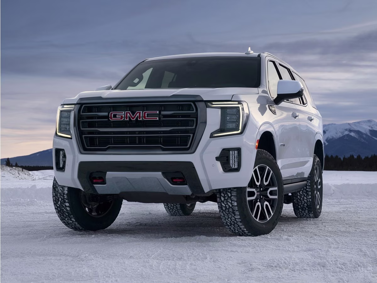 2021 Summit White GMC Yukon SLT RWD SUV