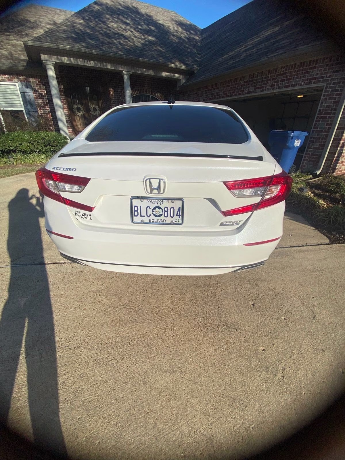 2022 White Honda Accord Sport Special Edition FWD Sedan