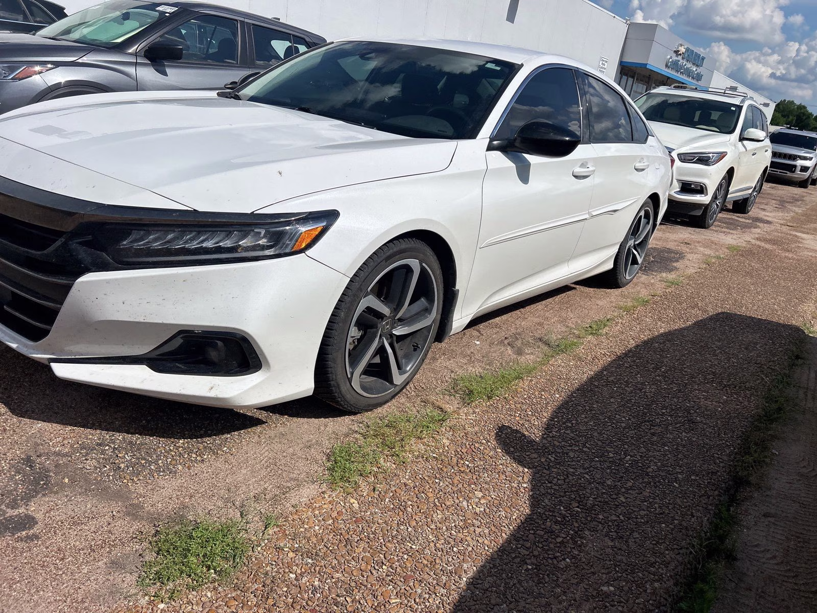 2022 White Honda Accord Sport Special Edition FWD Sedan