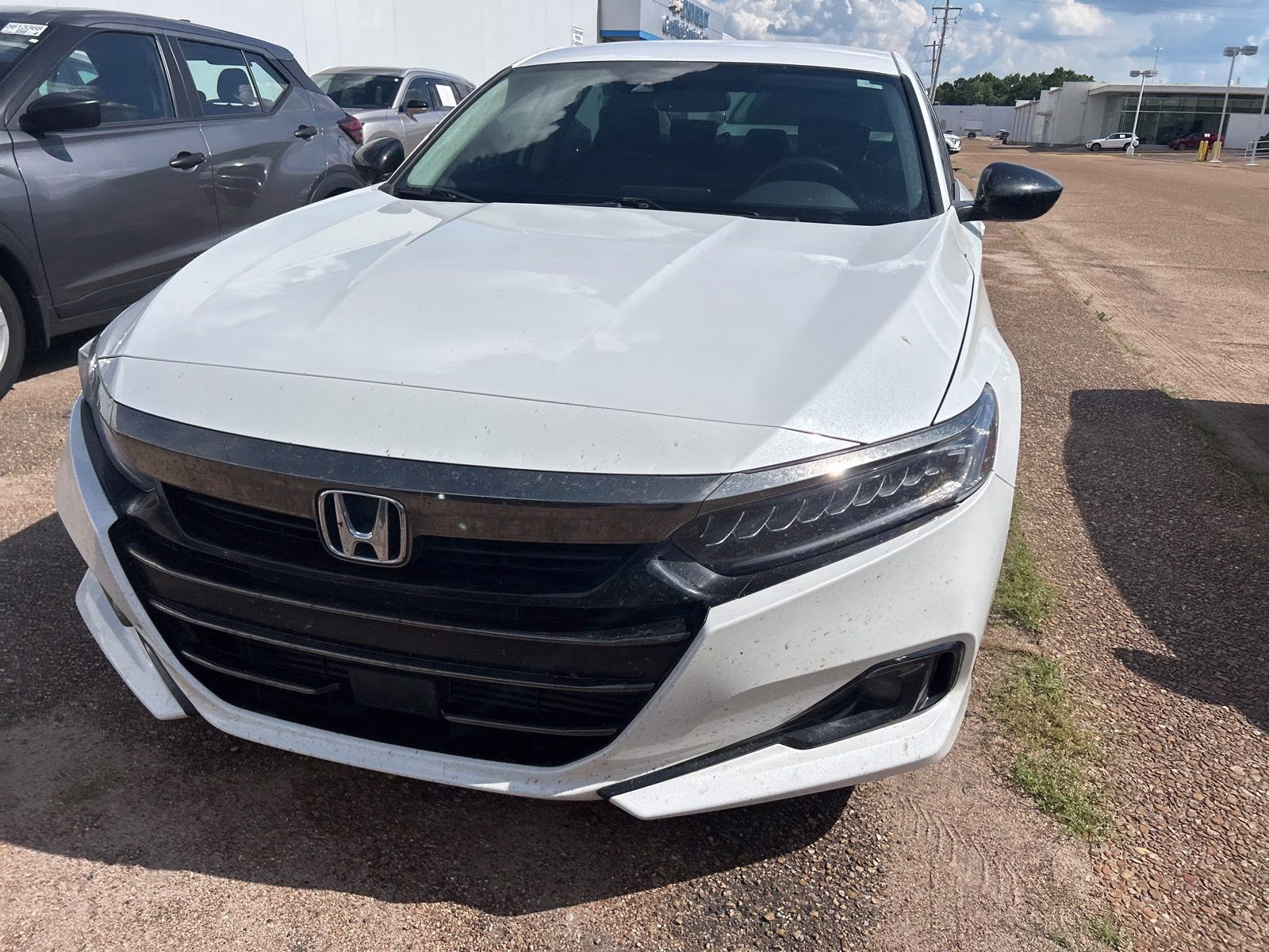 2022 White Honda Accord Sport Special Edition FWD Sedan