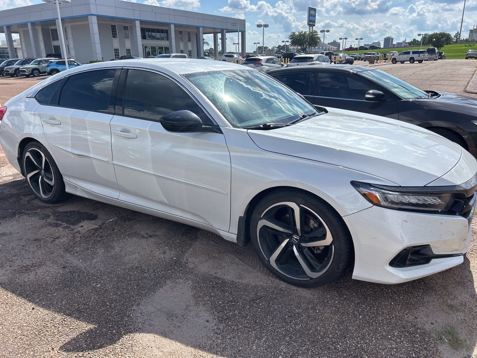 2022 White Honda Accord Sport Special Edition FWD Sedan