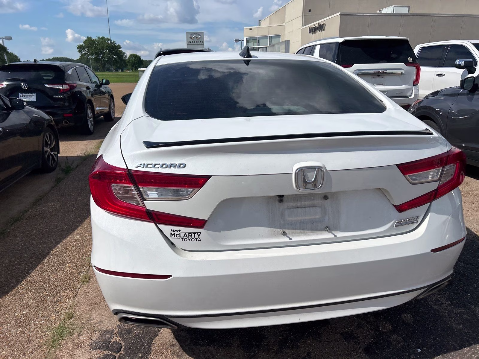 2022 White Honda Accord Sport Special Edition FWD Sedan