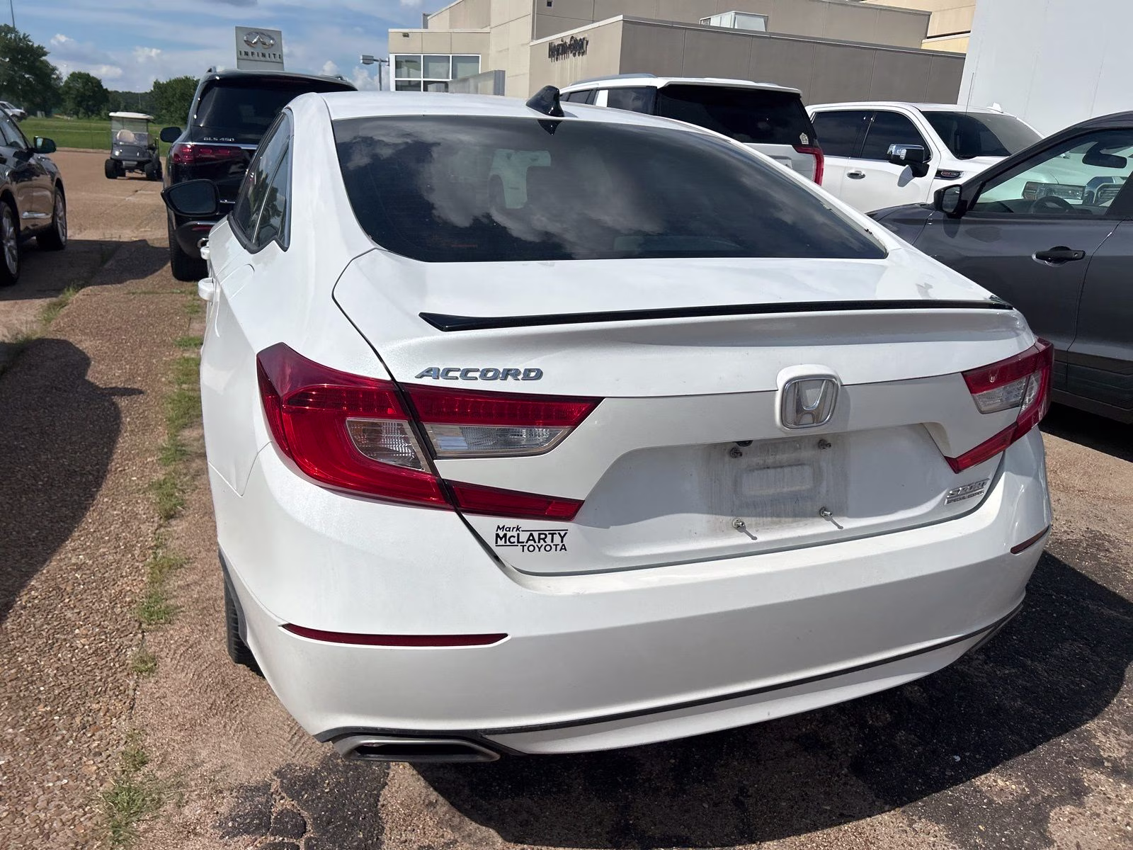 2022 White Honda Accord Sport Special Edition FWD Sedan