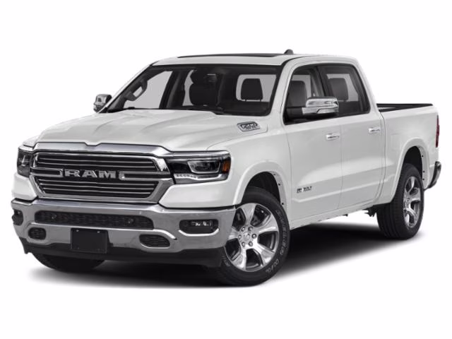 2019 Ivory White Ram 1500 Laramie 4X4 Truck