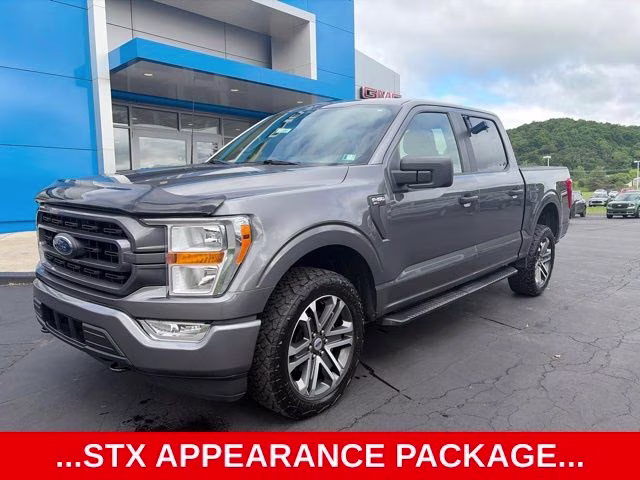 2022 Gray Metallic Ford F-150 XL 4X4 Truck