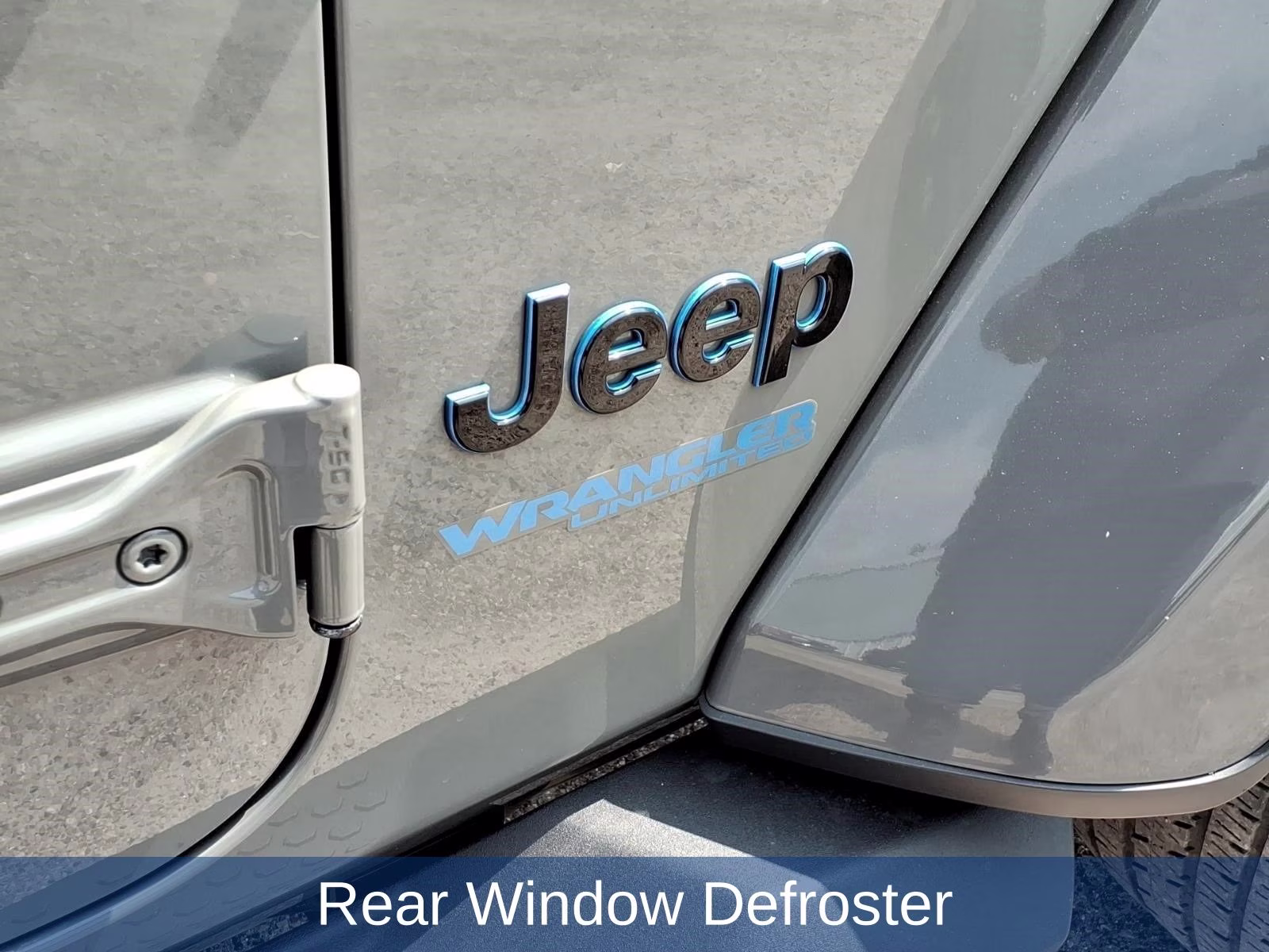 2022 Gray Clearcoat Jeep Wrangler Unlimited Sahara 4xe 4X4 SUV