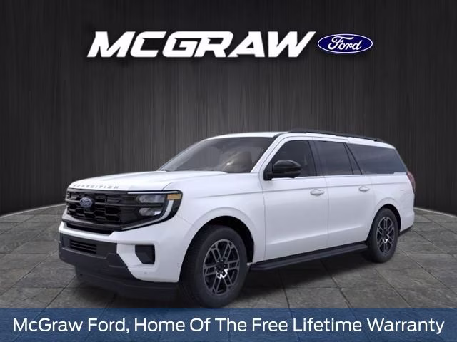 2026 White Metallic Ford Expedition Max Active RWD SUV