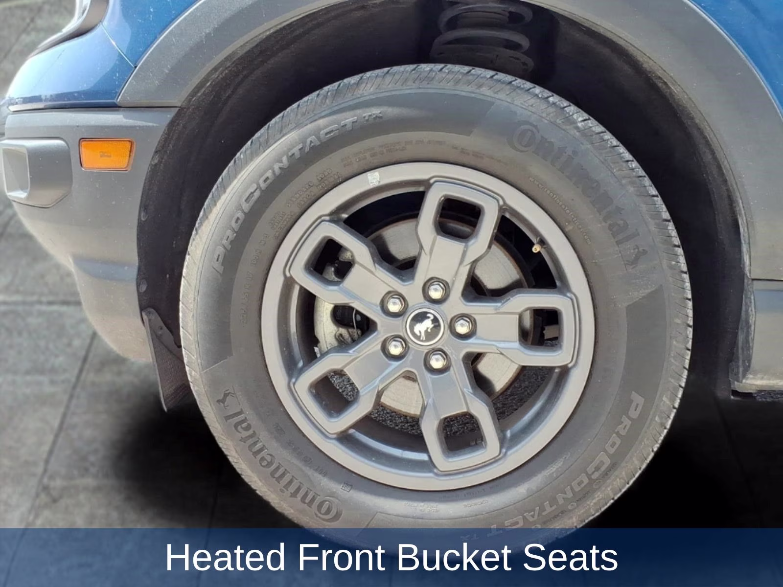 2024 Blue Metallic Ford Bronco Sport Big Bend 4X4 SUV