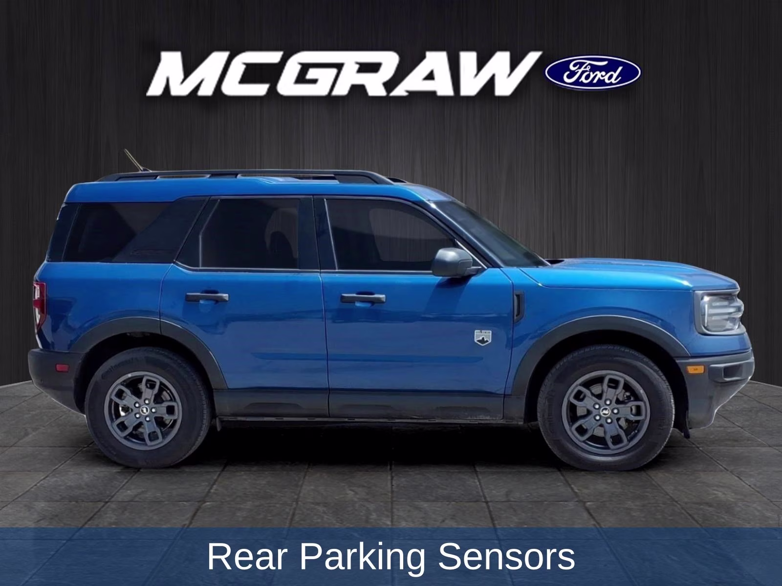 2024 Blue Metallic Ford Bronco Sport Big Bend 4X4 SUV