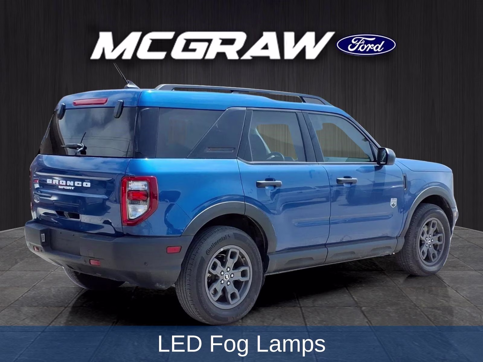 2024 Blue Metallic Ford Bronco Sport Big Bend 4X4 SUV