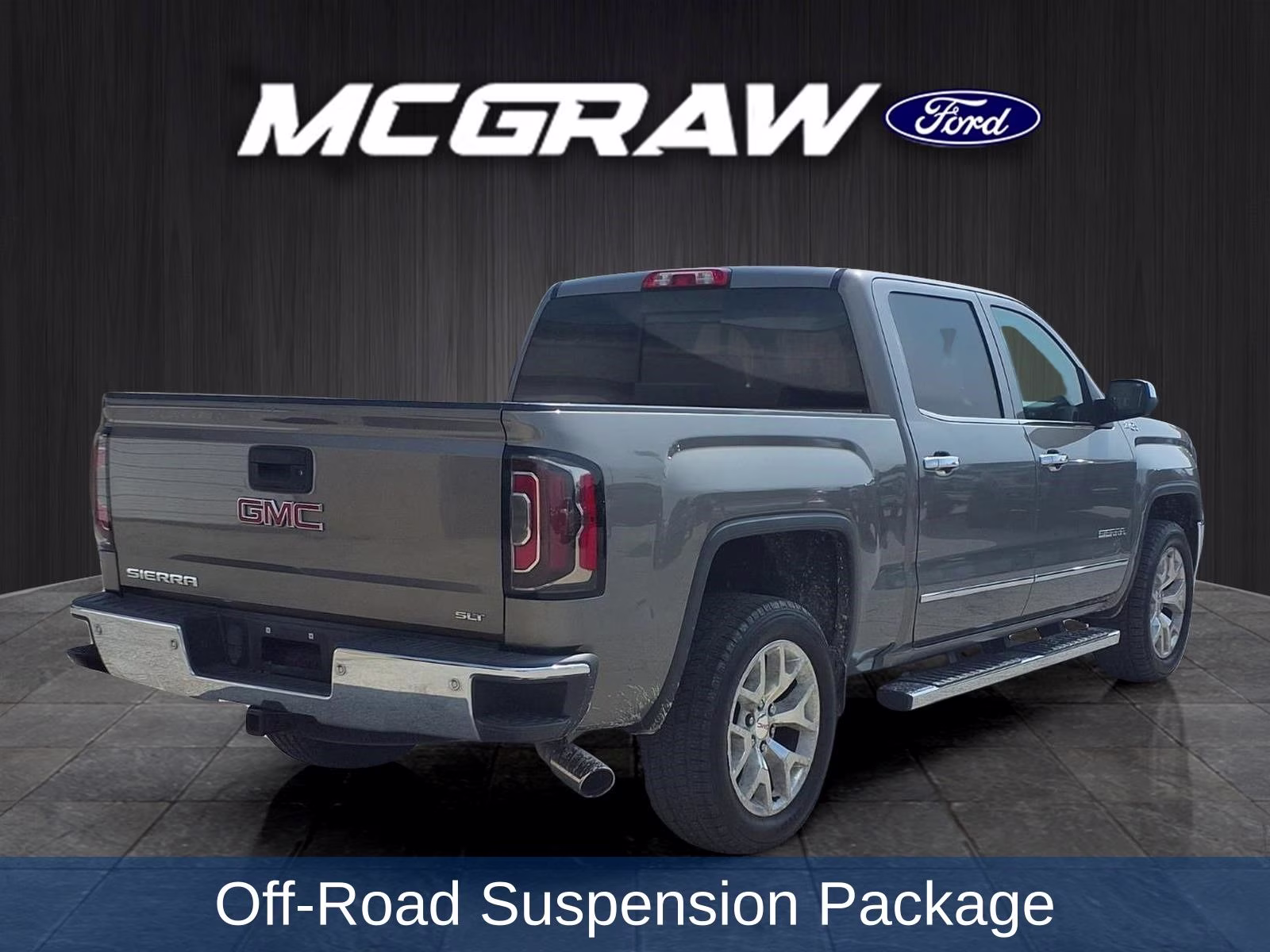 2017 Pepperdust Metallic GMC Sierra 1500 SLT 4X4 Truck