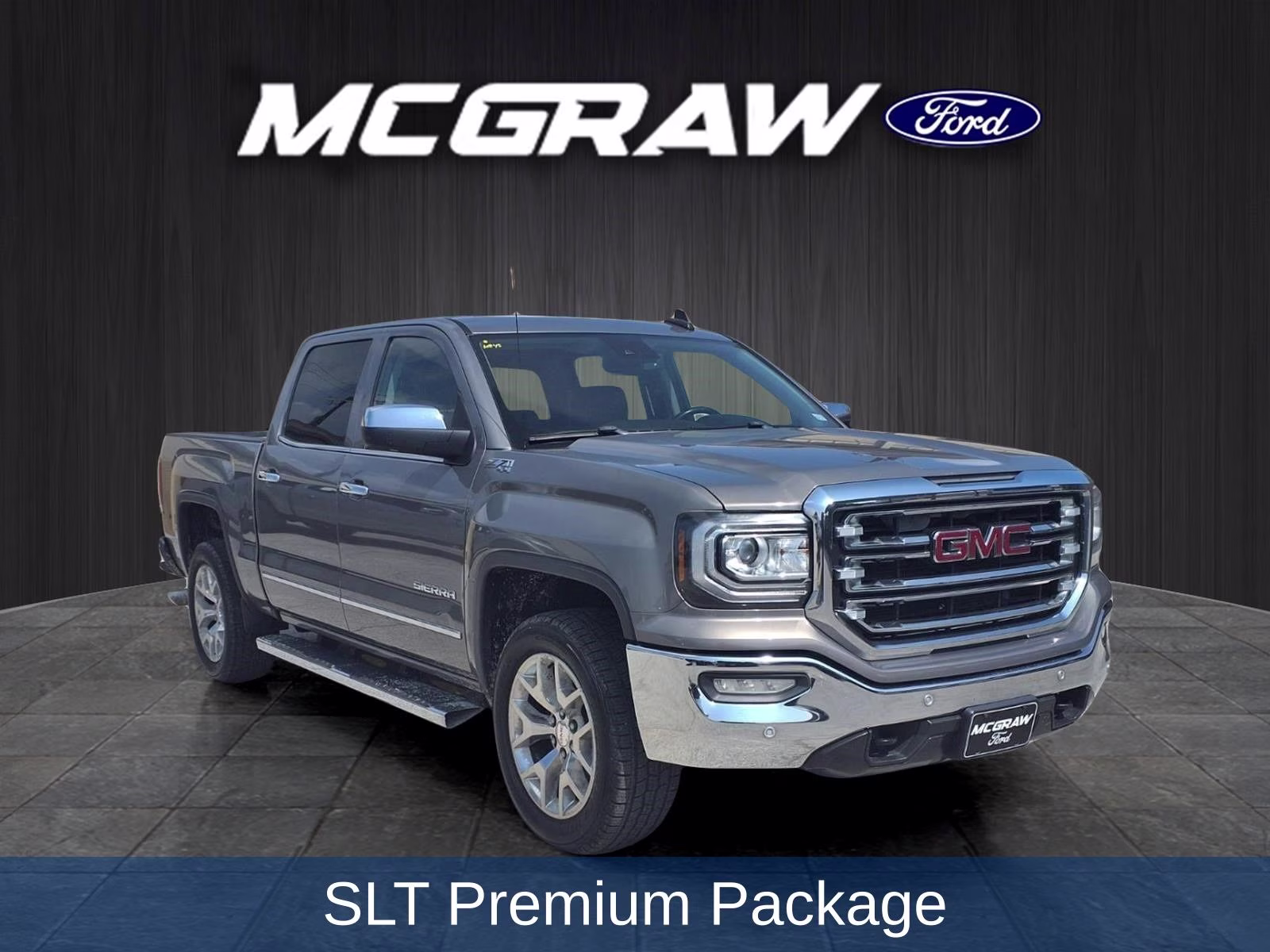 2017 Pepperdust Metallic GMC Sierra 1500 SLT 4X4 Truck