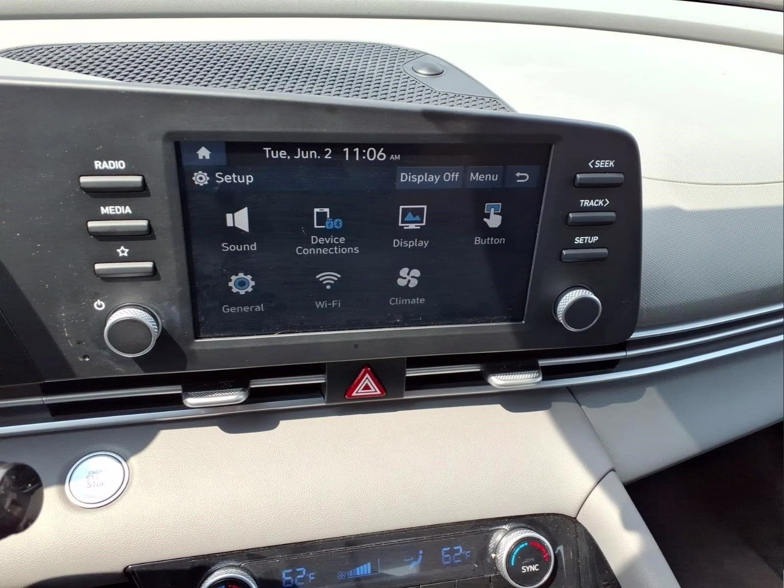 2025 Abyss Black Hyundai Elantra Hybrid Blue FWD Sedan