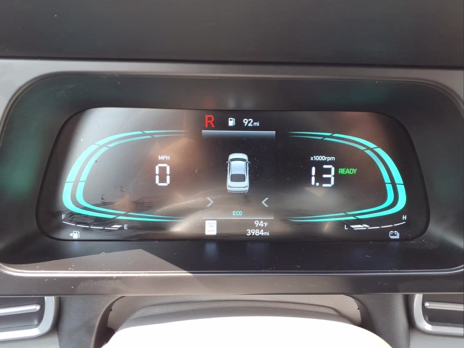 2025 Abyss Black Hyundai Elantra Hybrid Blue FWD Sedan