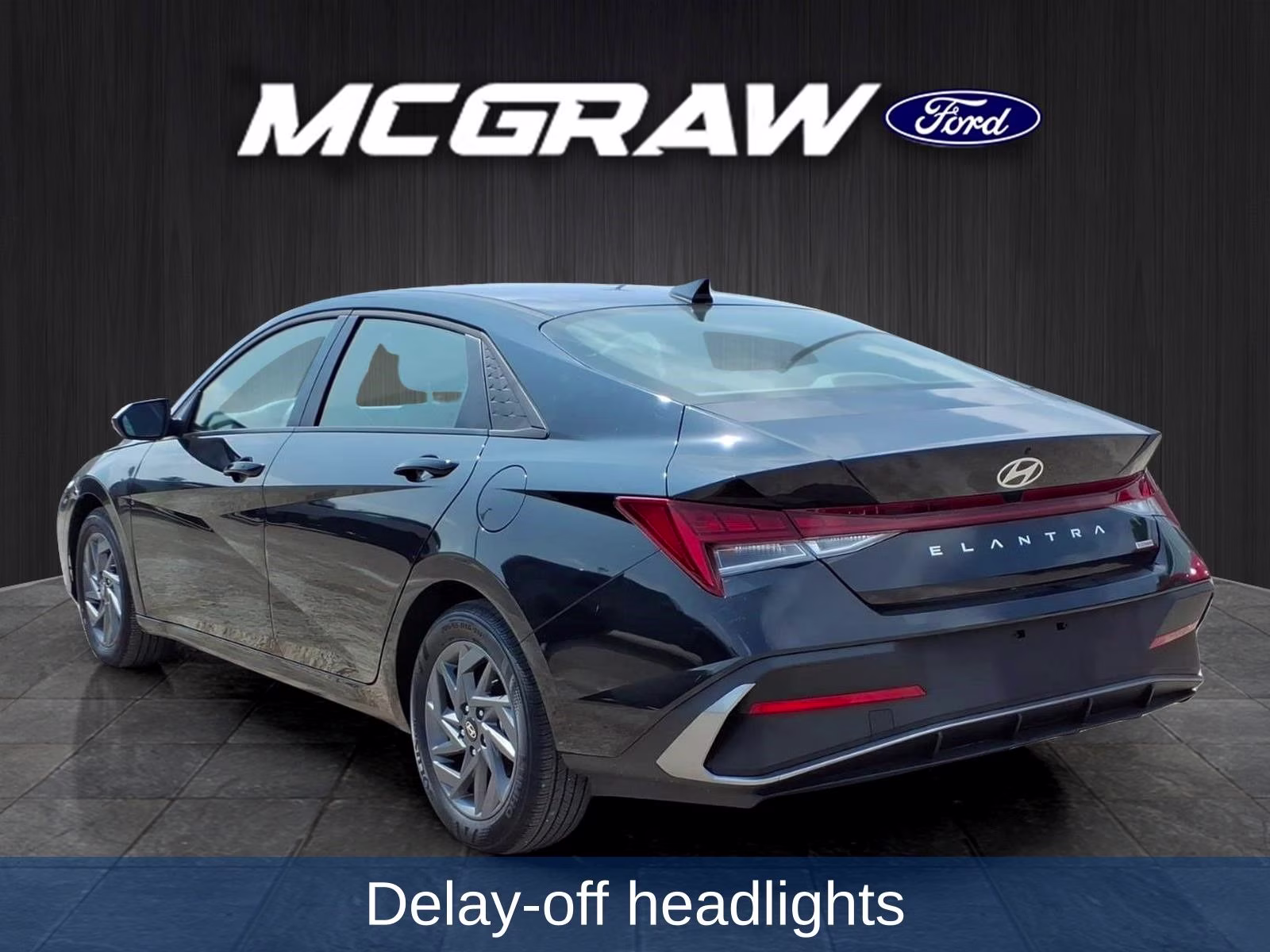 2025 Abyss Black Hyundai Elantra Hybrid Blue FWD Sedan