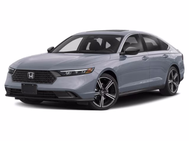 2024 Grey Honda Accord Hybrid Sport FWD Sedan