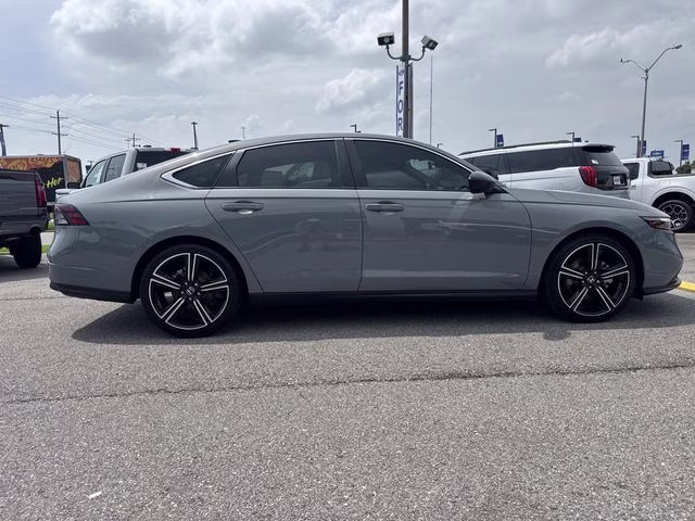 2024 Grey Honda Accord Hybrid Sport FWD Sedan