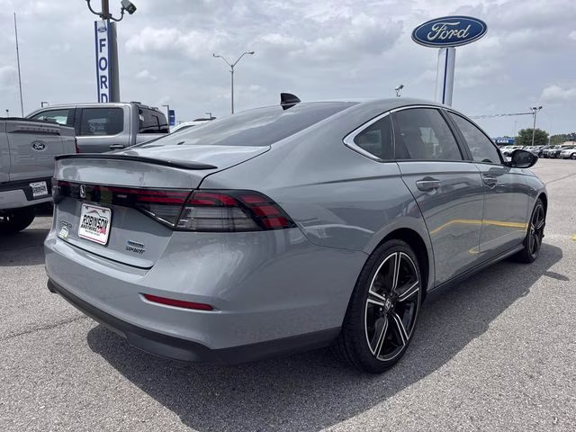 2024 Grey Honda Accord Hybrid Sport FWD Sedan