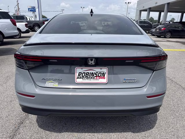 2024 Grey Honda Accord Hybrid Sport FWD Sedan
