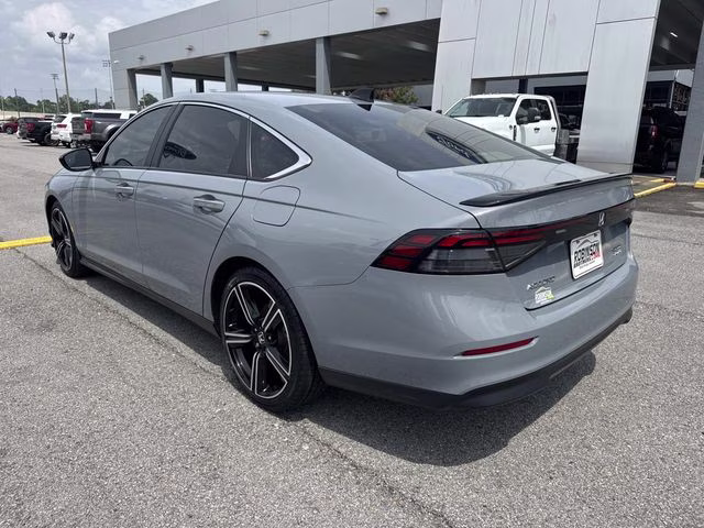 2024 Grey Honda Accord Hybrid Sport FWD Sedan