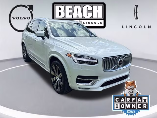 2024 Crystal White Volvo XC90 Ultimate AWD SUV
