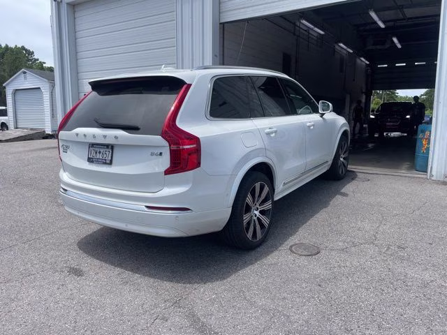 2024 Crystal White Volvo XC90 Ultimate AWD SUV