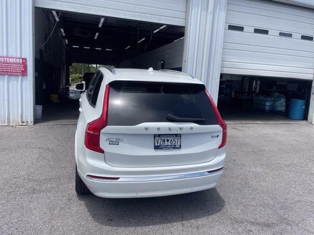 2024 Crystal White Volvo XC90 Ultimate AWD SUV