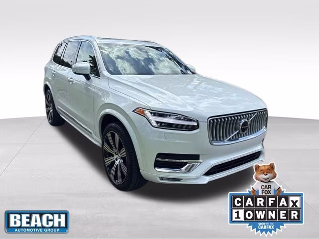 2024 Crystal White Volvo XC90 Ultimate AWD SUV