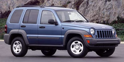 2006 Inferno Red Crystal Pearl Jeep Liberty Sport 4X4 4 Door
