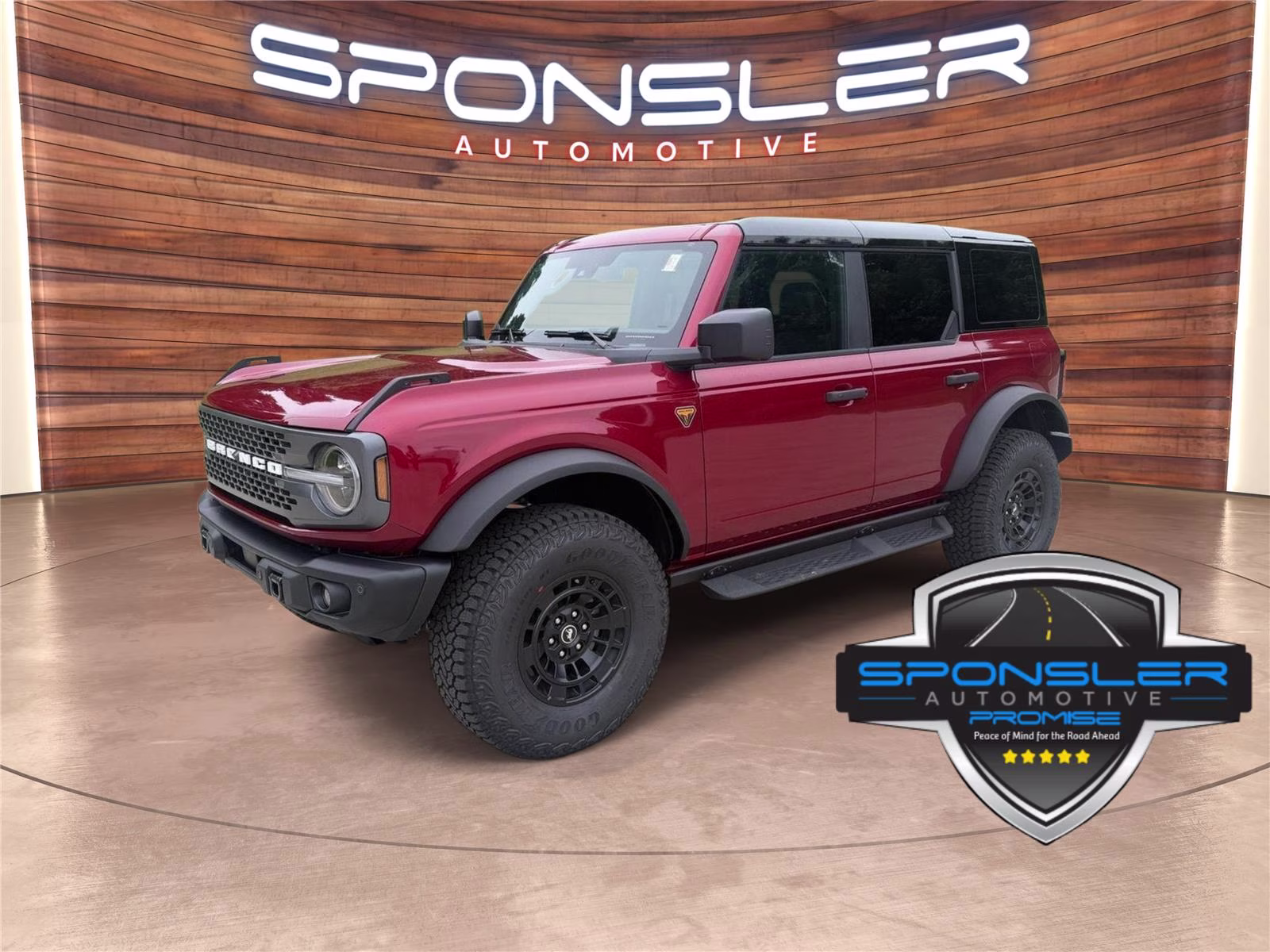 2026 Ruby Red Metallic Tinted Clearcoat Ford Bronco Badlands 4X4 SUV
