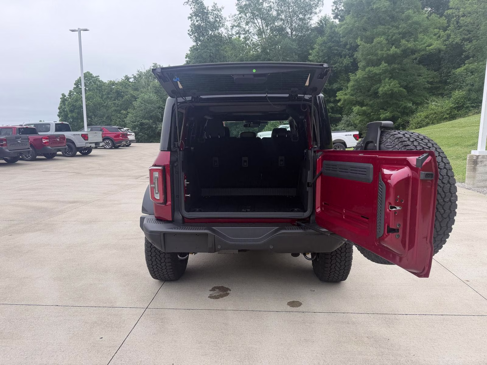 2026 Ruby Red Metallic Tinted Clearcoat Ford Bronco Badlands 4X4 SUV