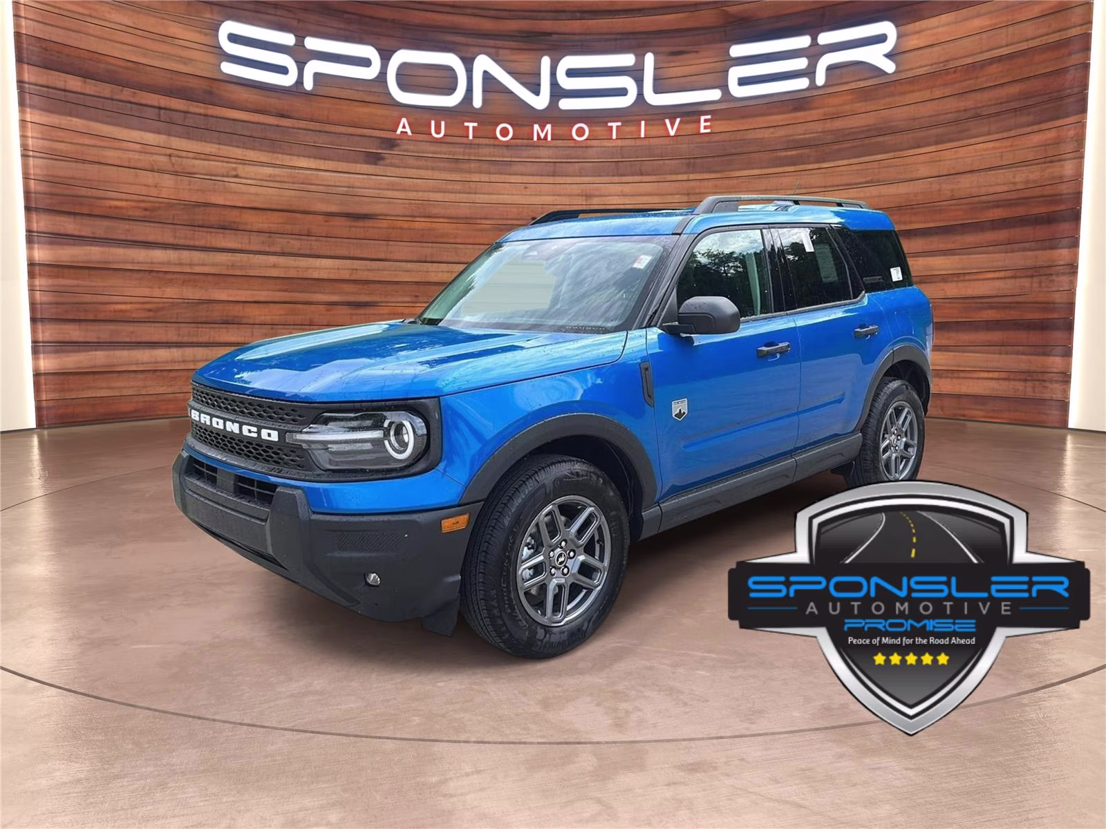 2026 Velocity Blue Ford Bronco Sport Big Bend 4X4 SUV