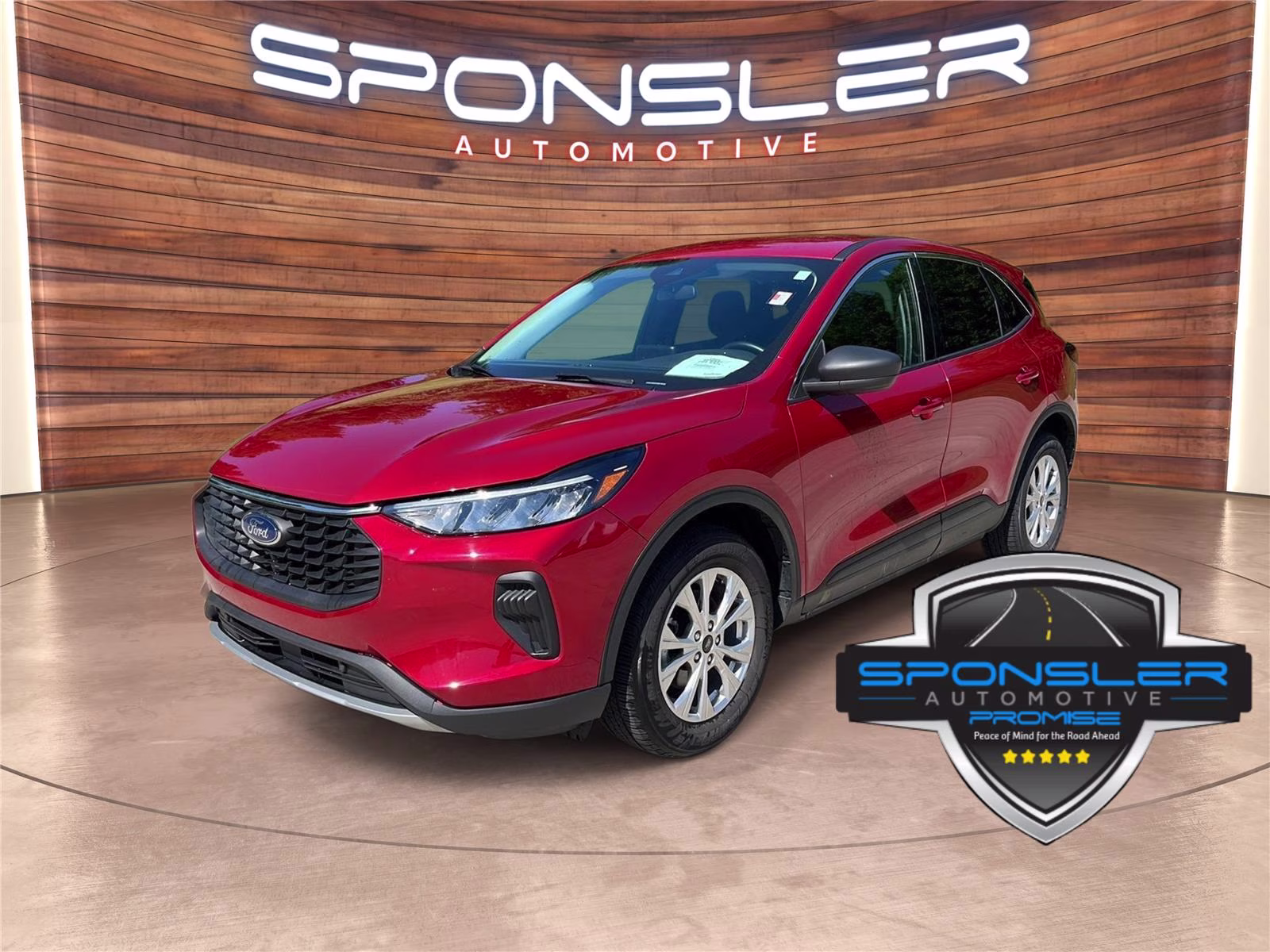 2023 Rapid Red Metallic Tinted Clearcoat Ford Escape Active AWD SUV