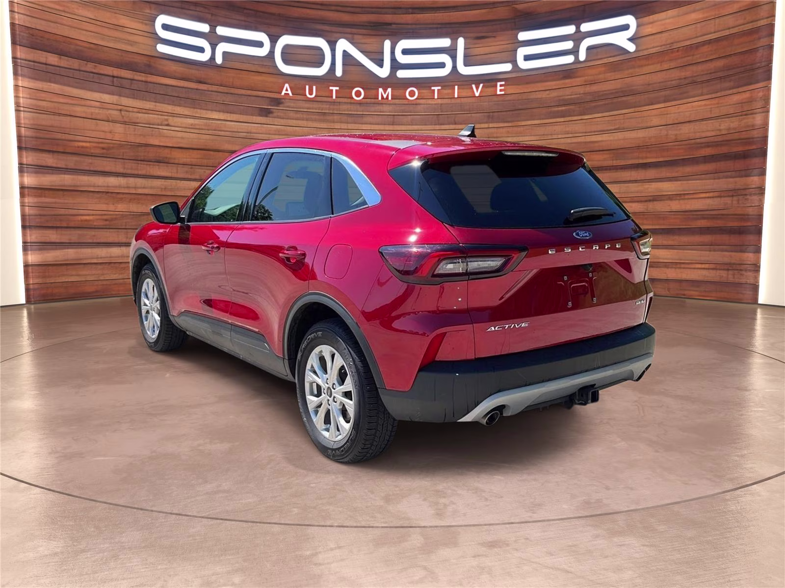 2023 Rapid Red Metallic Tinted Clearcoat Ford Escape Active AWD SUV