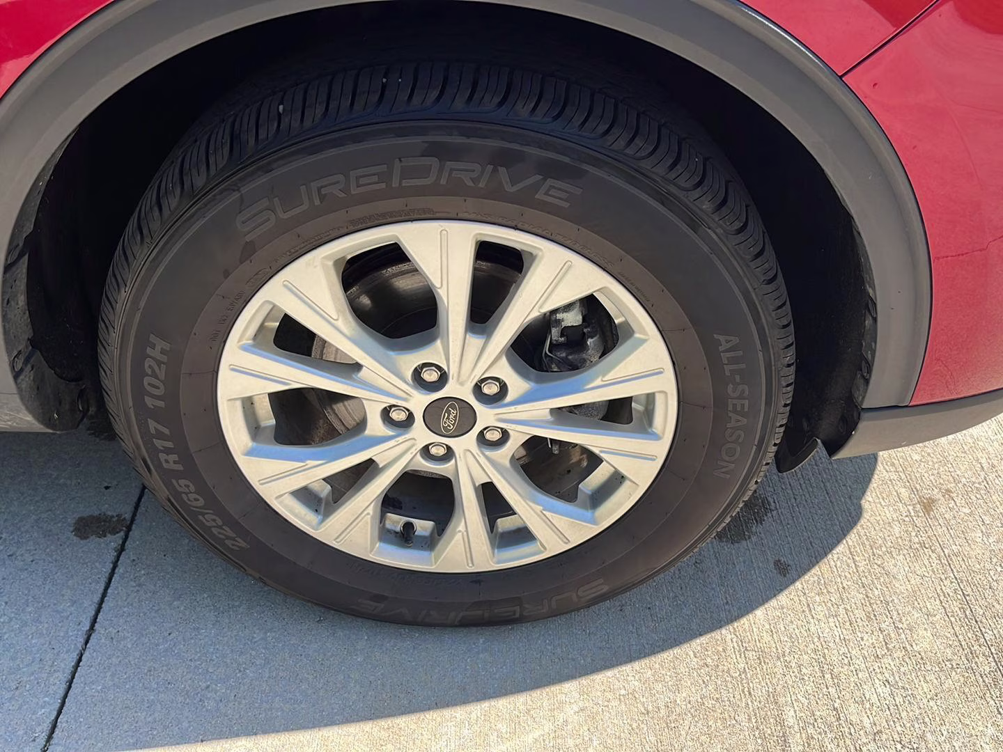 2023 Rapid Red Metallic Tinted Clearcoat Ford Escape Active AWD SUV