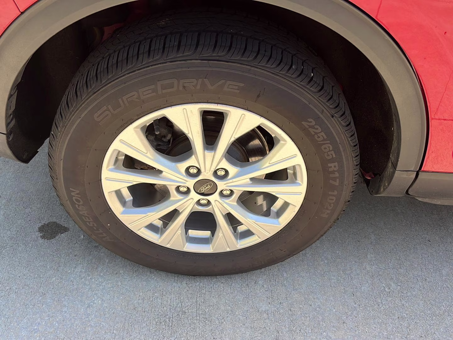 2023 Rapid Red Metallic Tinted Clearcoat Ford Escape Active AWD SUV
