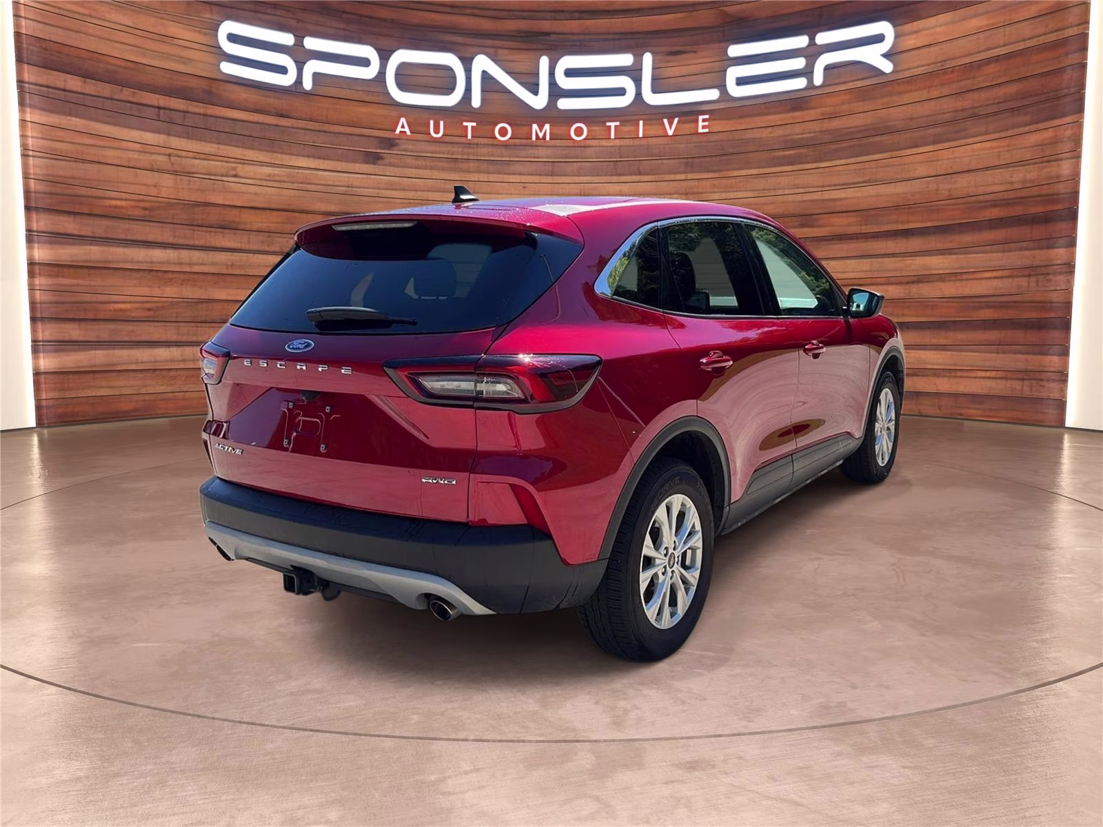 2023 Rapid Red Metallic Tinted Clearcoat Ford Escape Active AWD SUV