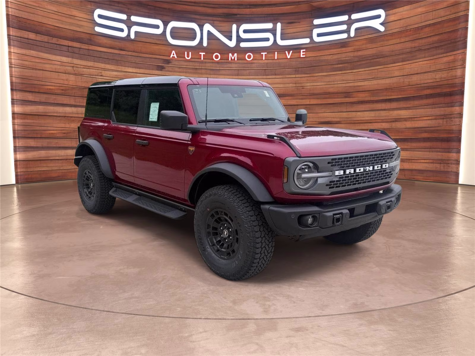 2026 Ruby Red Metallic Tinted Clearcoat Ford Bronco Badlands 4X4 SUV