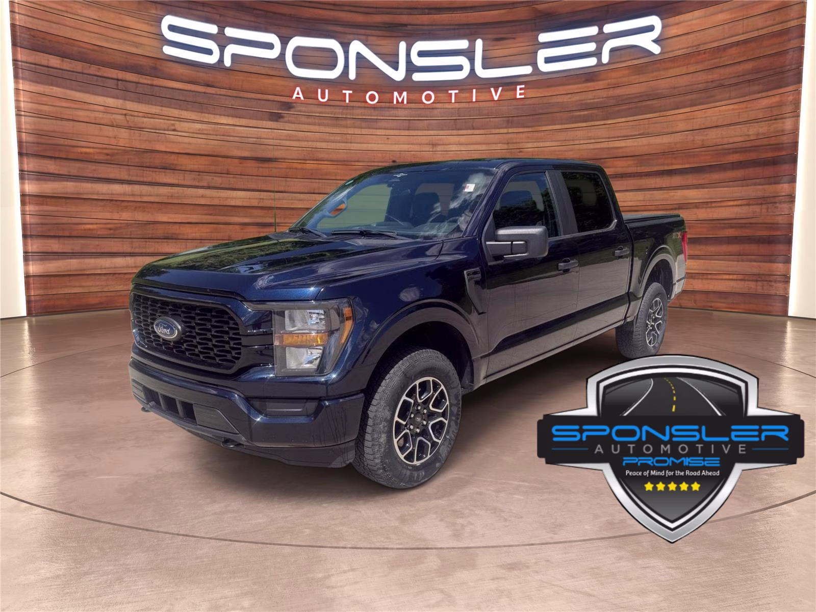 2023 Antimatter Blue Ford F-150 XL 4X4 Truck
