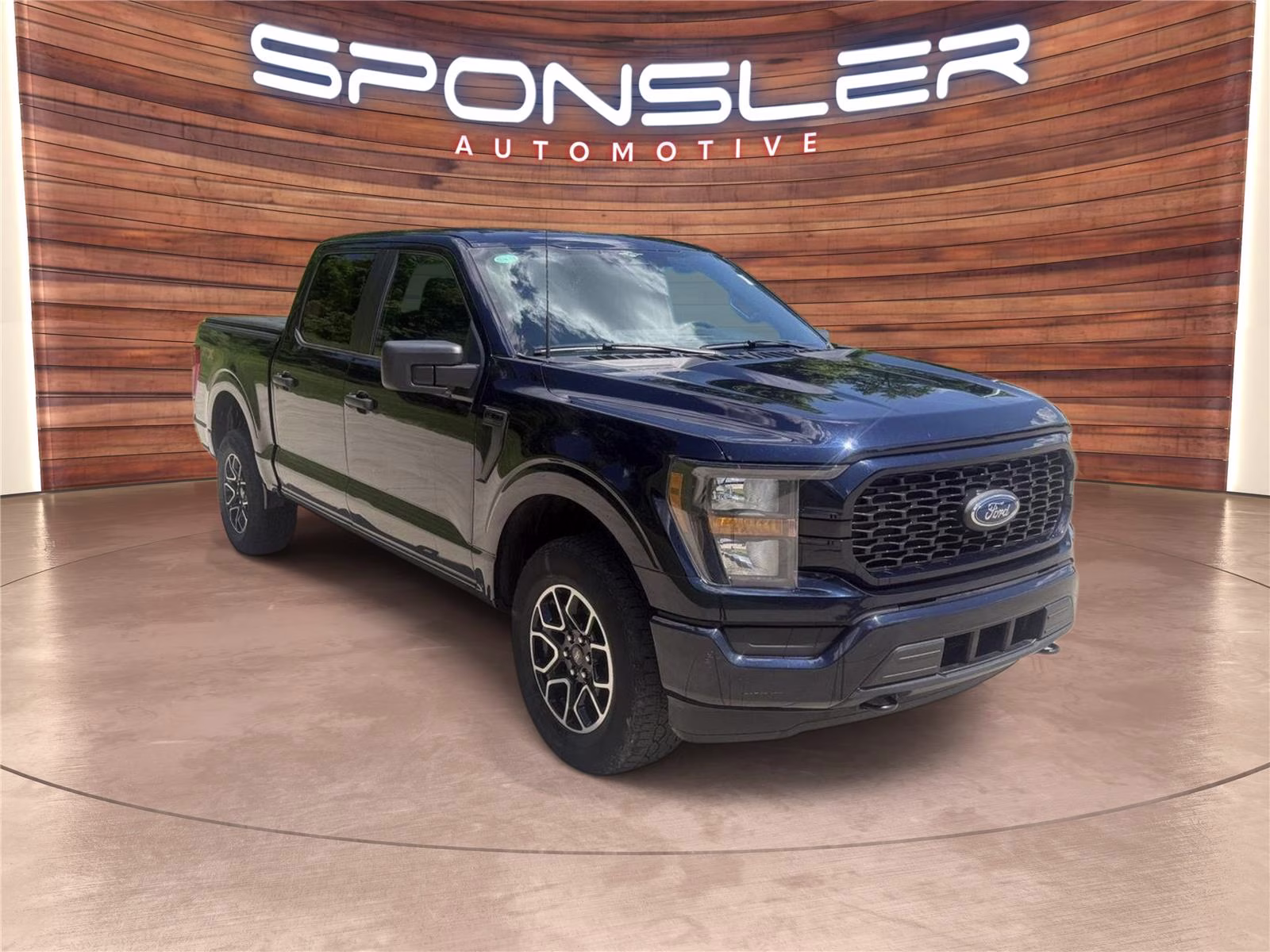 2023 Antimatter Blue Ford F-150 XL 4X4 Truck