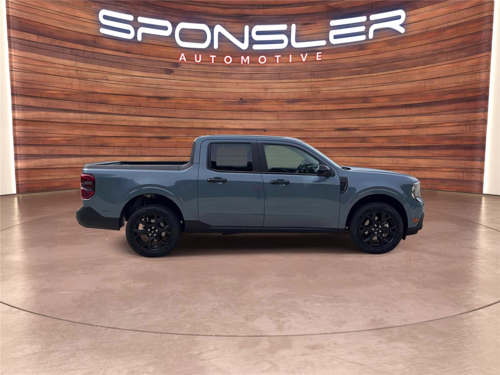 2026 Azure Gray Metallic Tri-Coat Ford Maverick XLT AWD Truck