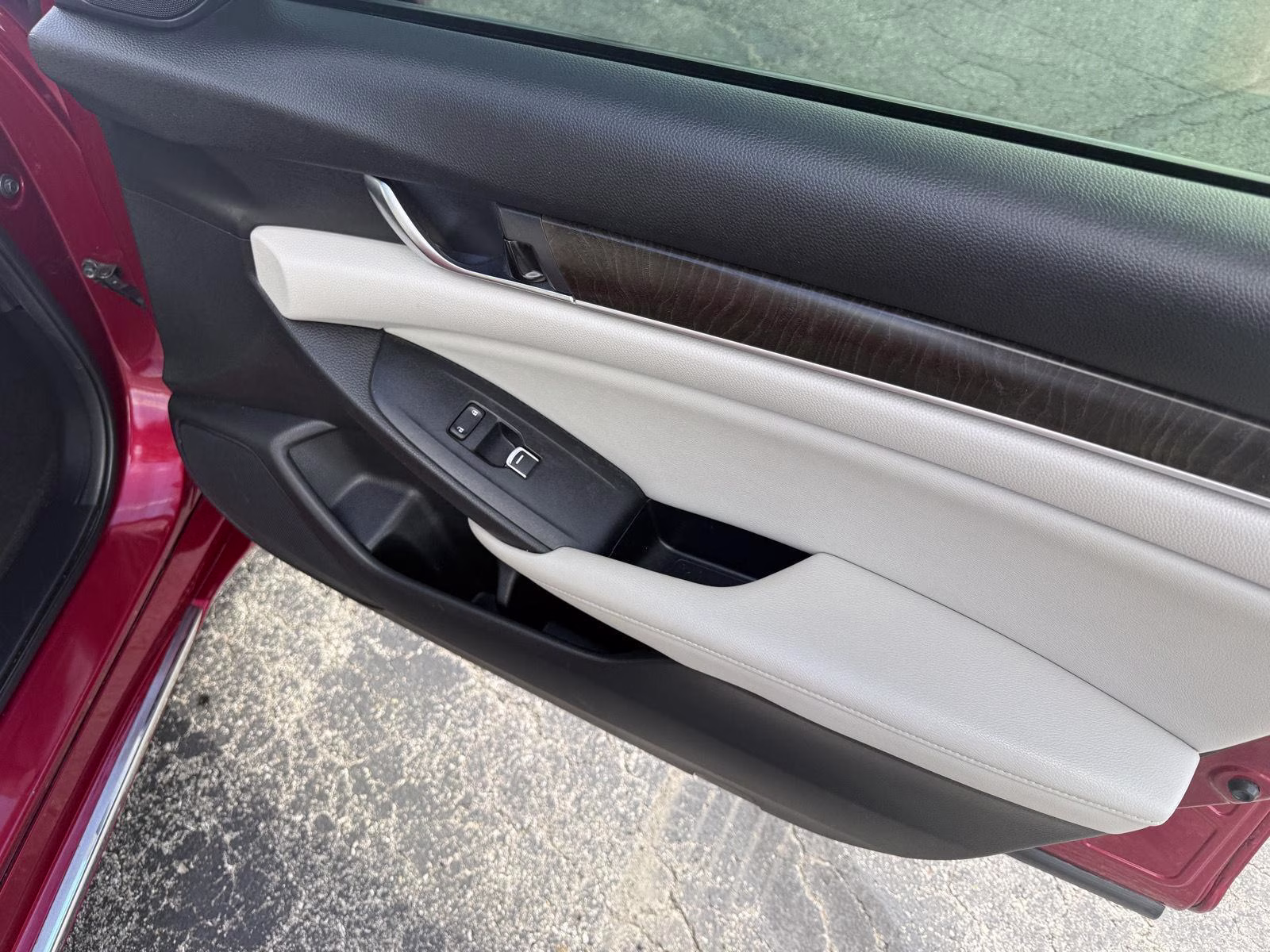 2018 Radiant Red Metallic Honda Accord Sedan EX-L FWD Sedan
