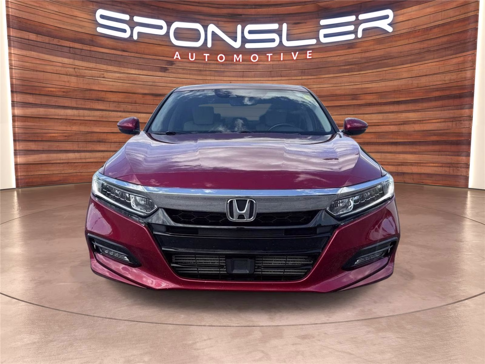2018 Radiant Red Metallic Honda Accord Sedan EX-L FWD Sedan