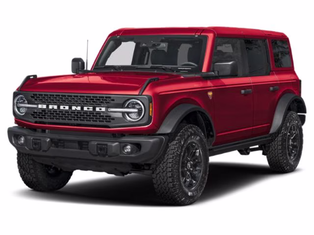 2026 RUBY RED Ford BRONCO BADLANDS 4X4 Crossover