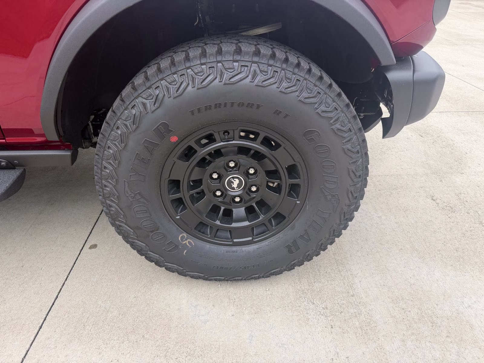 2026 Ruby Red Metallic Tinted Clearcoat Ford Bronco Badlands 4X4 SUV