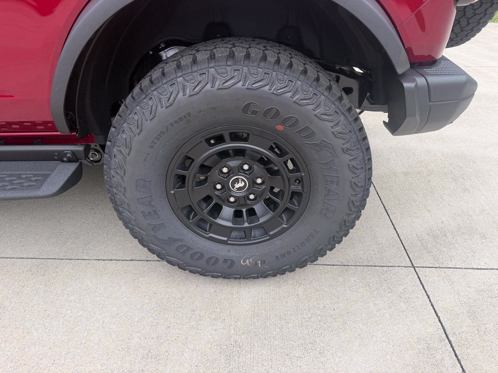 2026 Ruby Red Metallic Tinted Clearcoat Ford Bronco Badlands 4X4 SUV